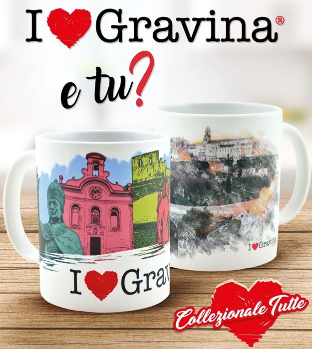 Immagine di I Love Gravina collezione tazze mug